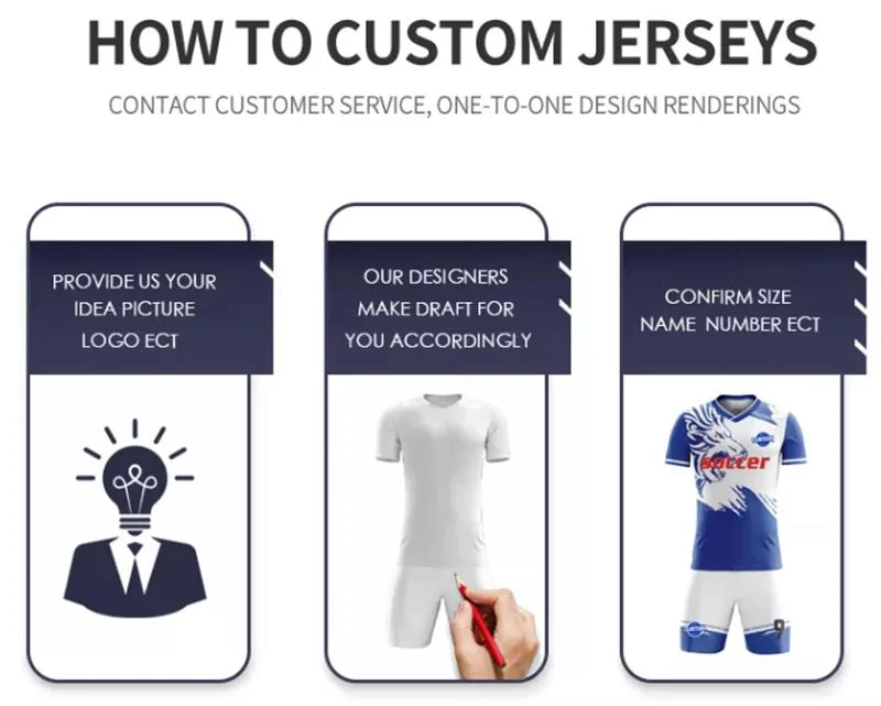 Latest Design Club Team Jerseys Wholesale Custom Logo Professional Sublimated Soccer Uniform