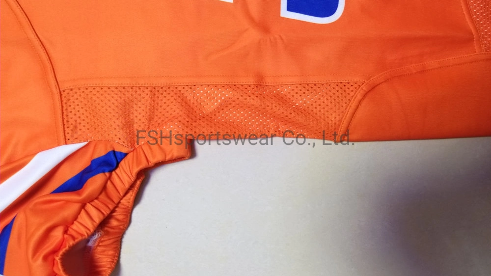 Latest Style Custom Design Sublimated Quick Dry Firm Stitching American Football Uniform